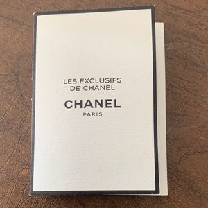 New Chanel Les Exclusifs Eau de Toilette sample